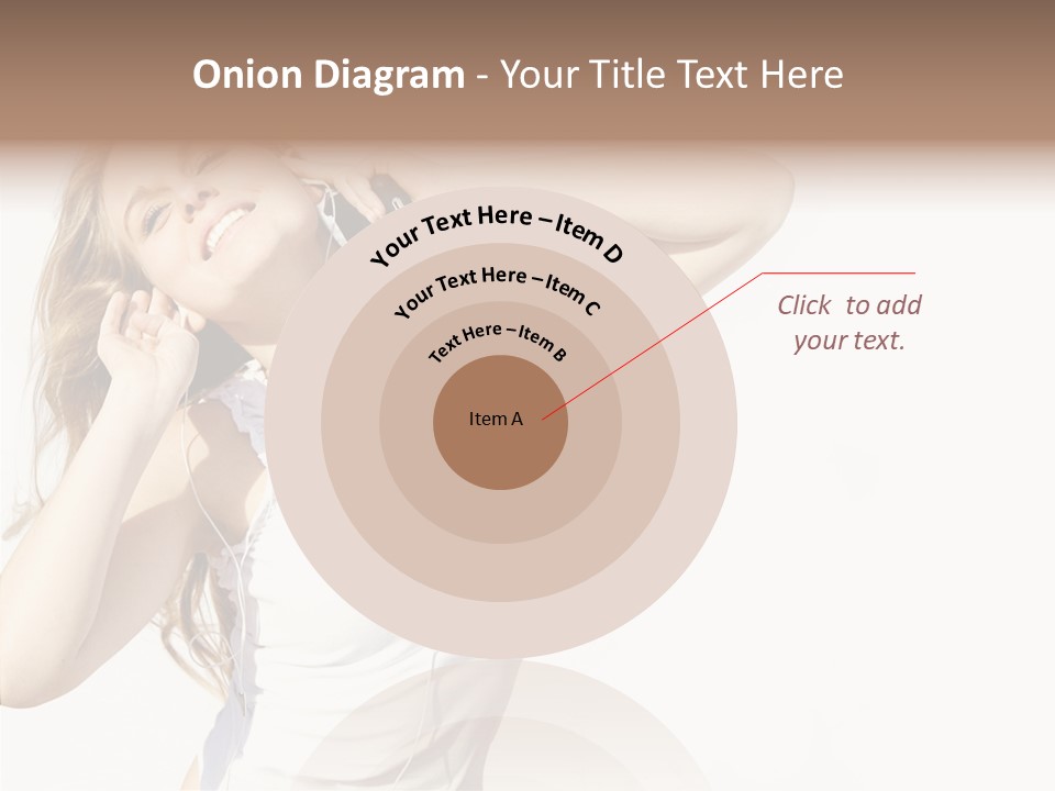 Pretty Slender Healthy PowerPoint Template