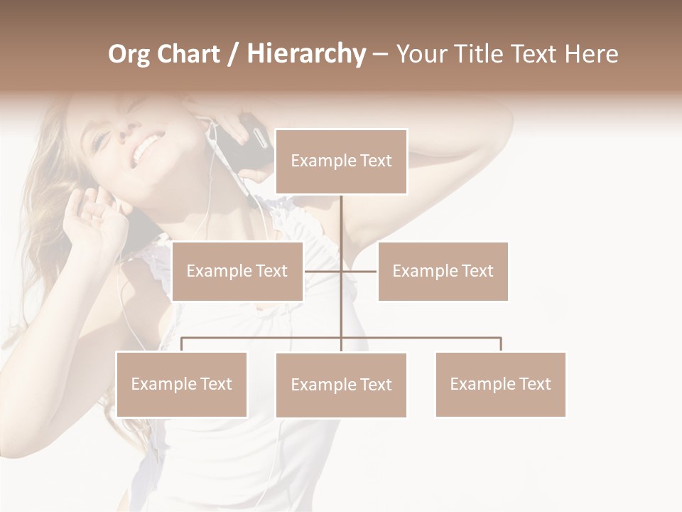 Pretty Slender Healthy PowerPoint Template