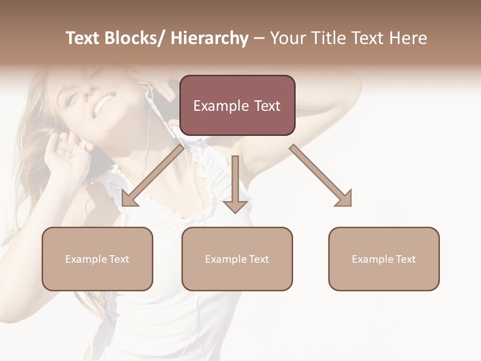 Pretty Slender Healthy PowerPoint Template