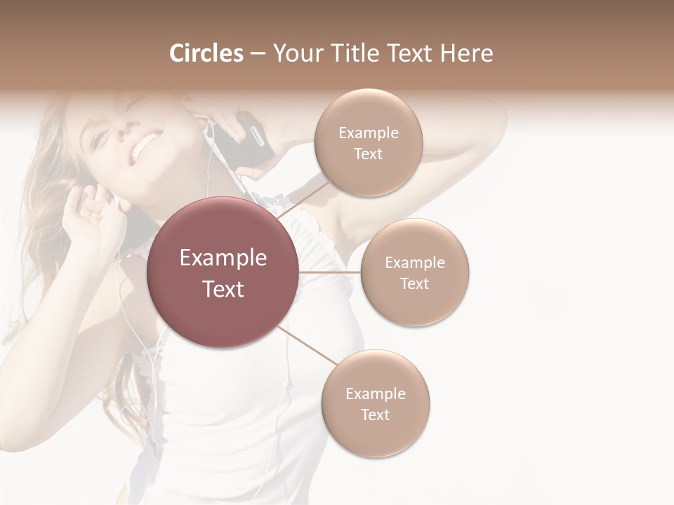 Pretty Slender Healthy PowerPoint Template