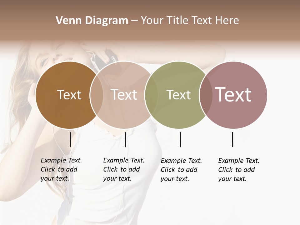 Pretty Slender Healthy PowerPoint Template