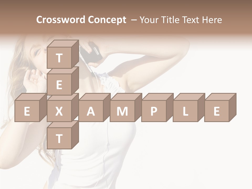 Pretty Slender Healthy PowerPoint Template