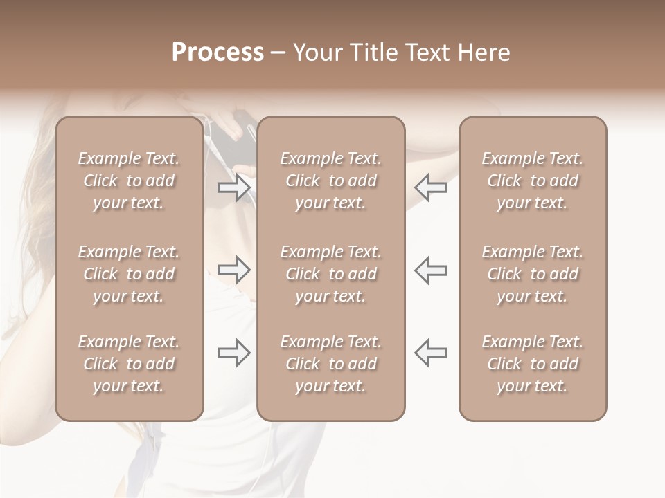 Pretty Slender Healthy PowerPoint Template