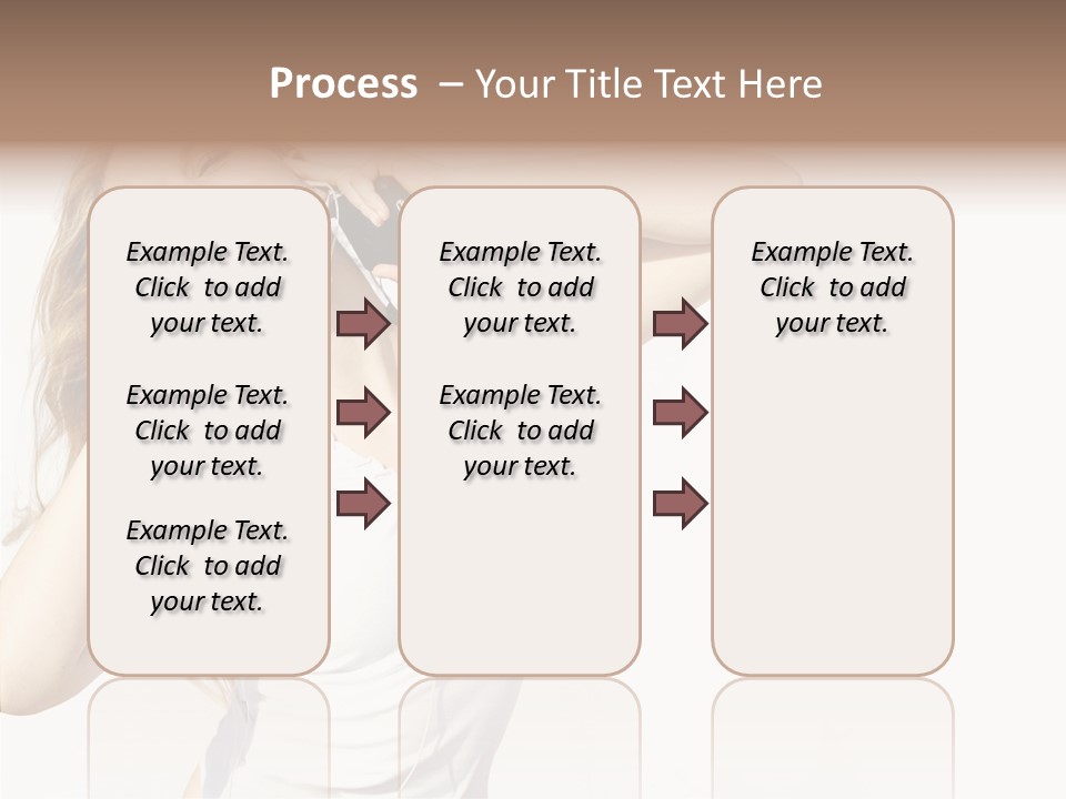 Pretty Slender Healthy PowerPoint Template