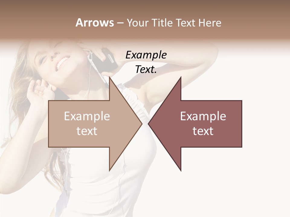 Pretty Slender Healthy PowerPoint Template