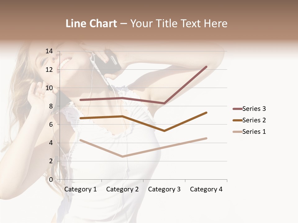 Pretty Slender Healthy PowerPoint Template