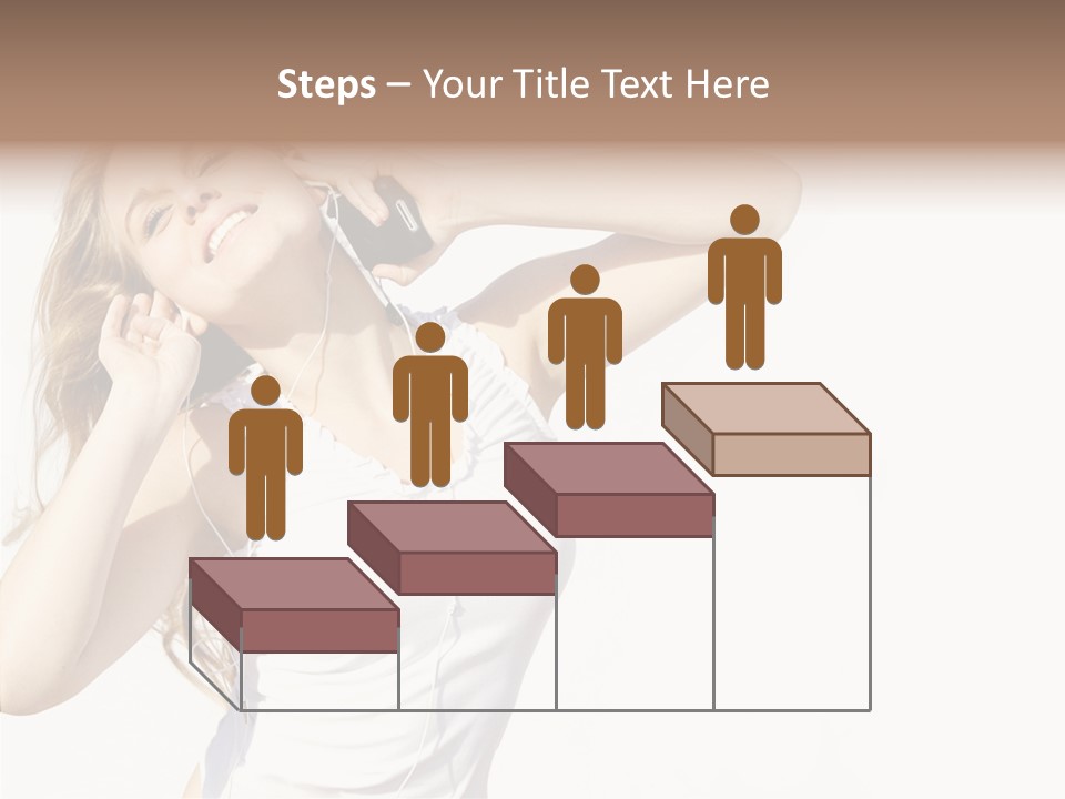 Pretty Slender Healthy PowerPoint Template