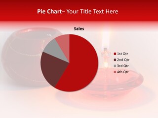Glass Red Christmas PowerPoint Template