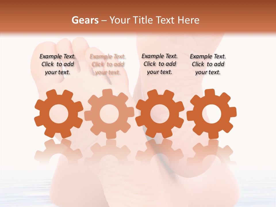 Leg Elegant Health PowerPoint Template