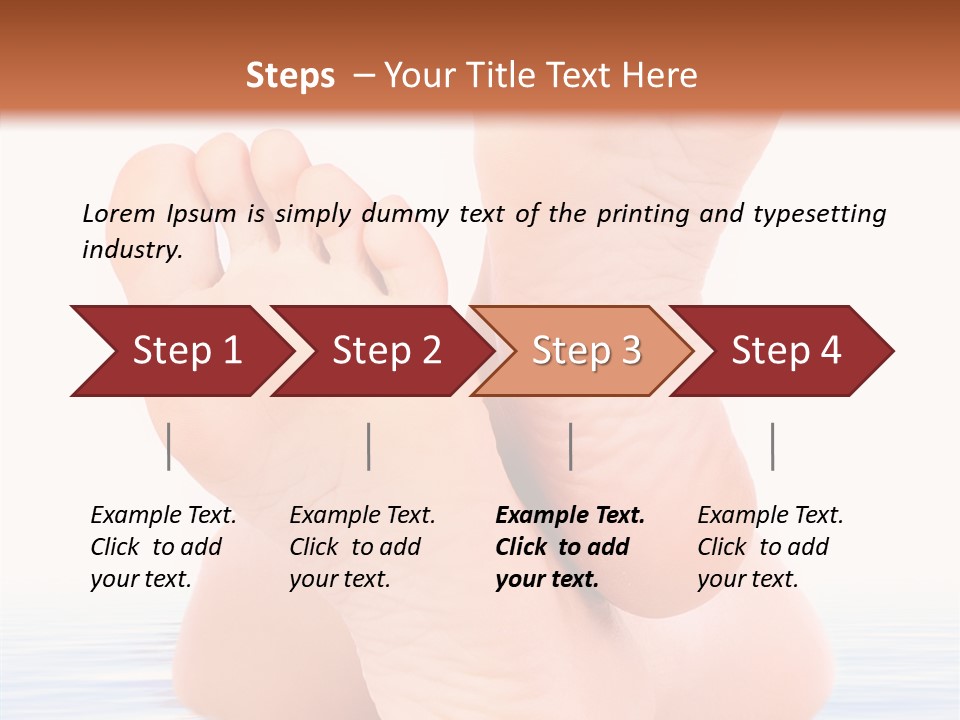 Leg Elegant Health PowerPoint Template