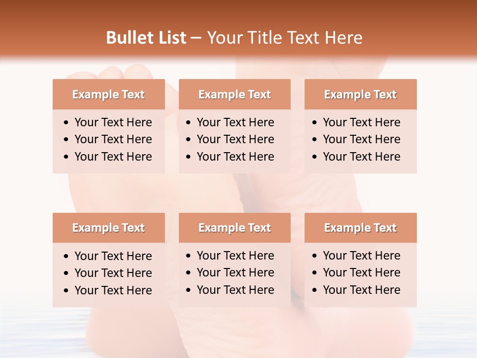 Leg Elegant Health PowerPoint Template