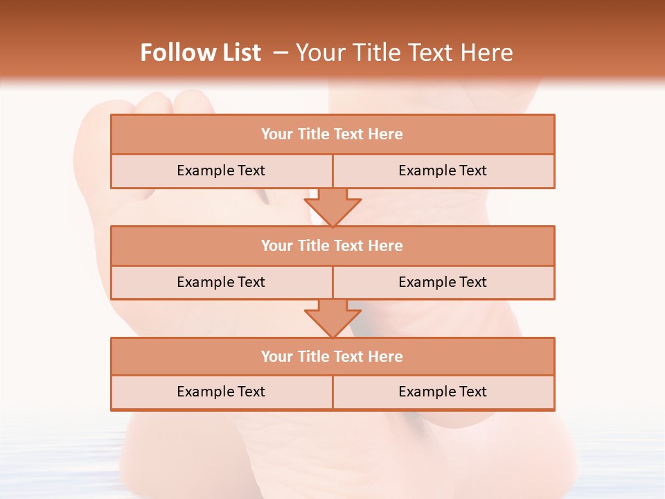 Leg Elegant Health PowerPoint Template