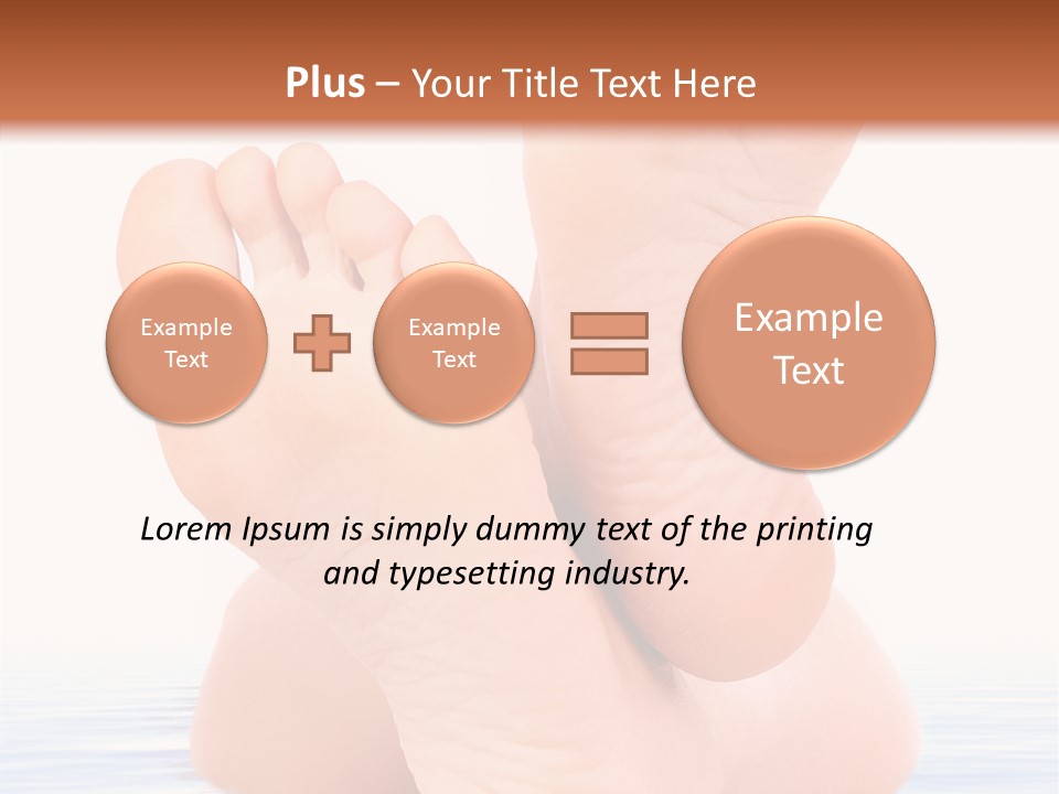 Leg Elegant Health PowerPoint Template