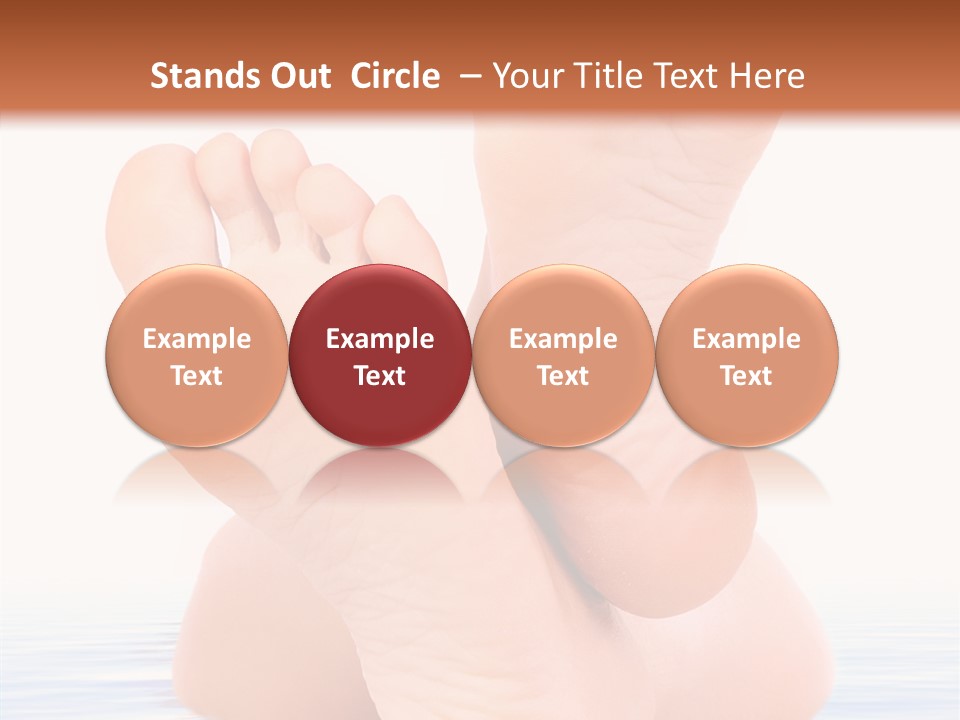 Leg Elegant Health PowerPoint Template