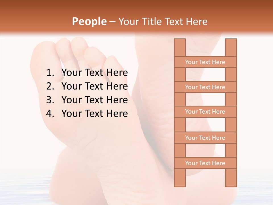 Leg Elegant Health PowerPoint Template