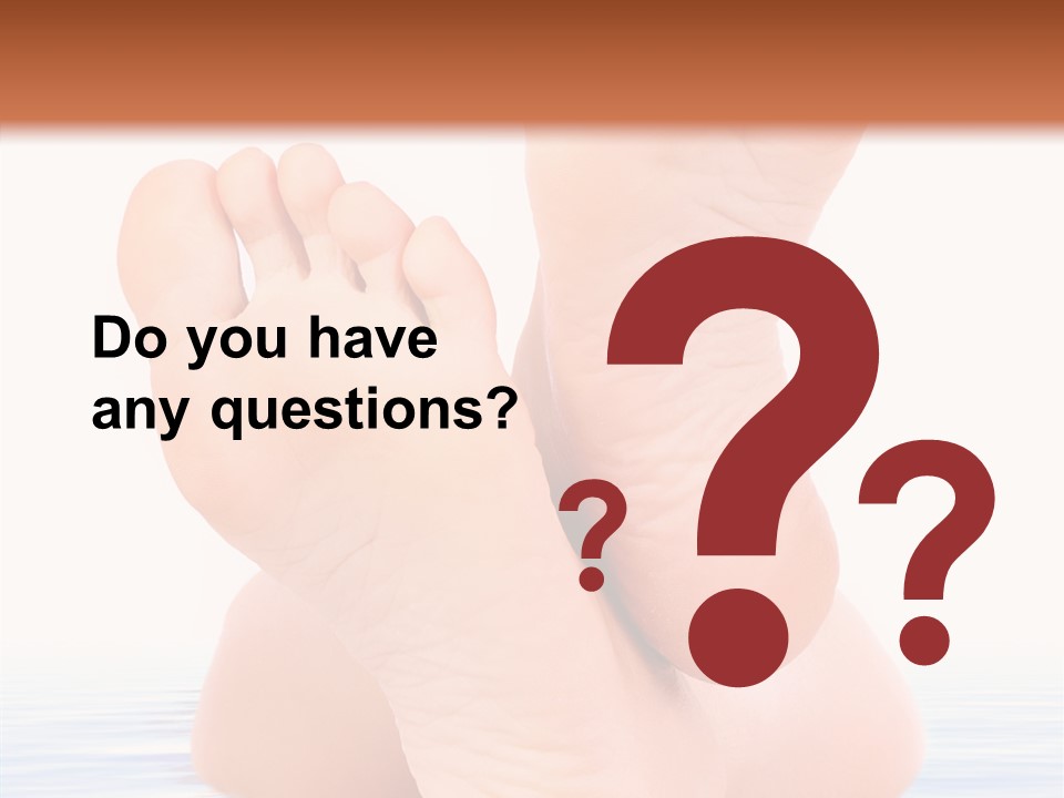 Leg Elegant Health PowerPoint Template