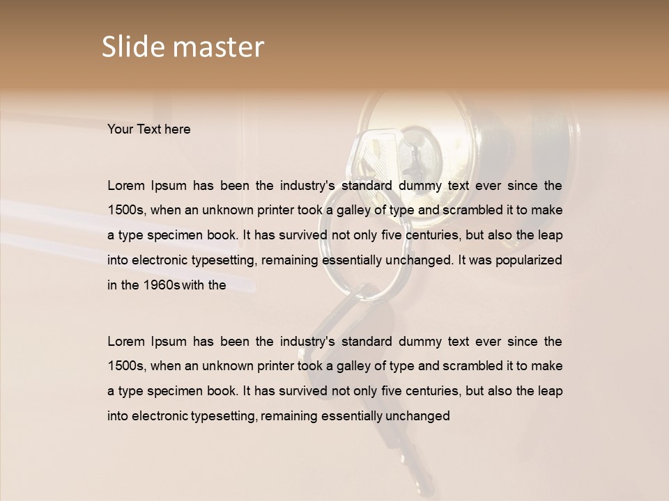 Real Inside Restrict PowerPoint Template