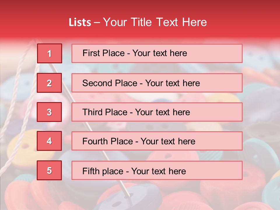 Lot Macro Many PowerPoint Template