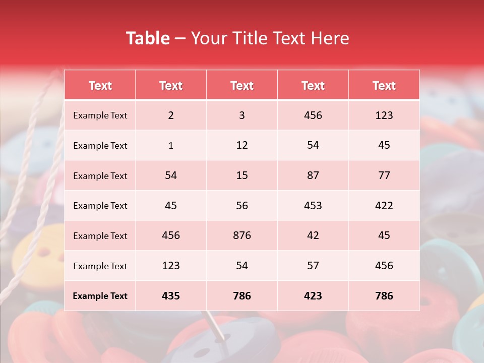 Lot Macro Many PowerPoint Template