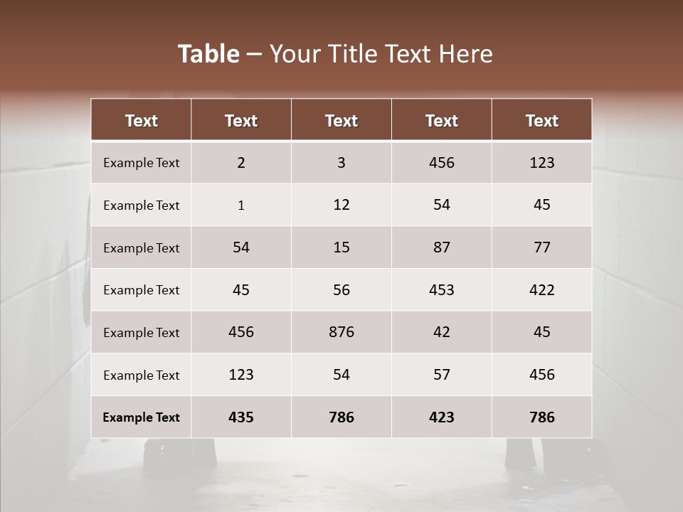 Vinyl Black Leather PowerPoint Template