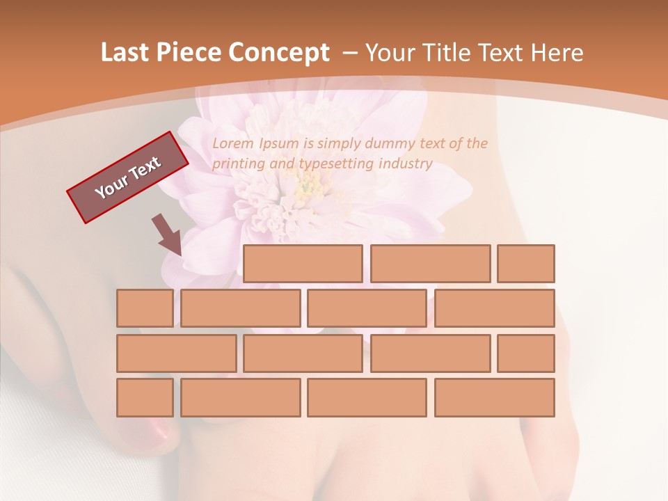 White Pedicure Health PowerPoint Template