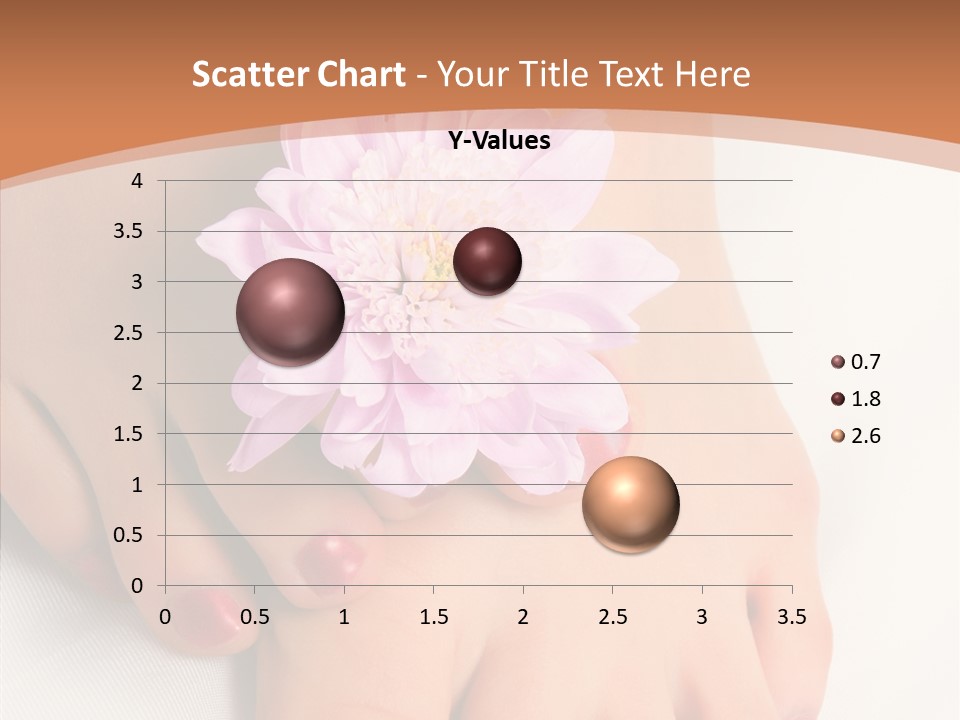 White Pedicure Health PowerPoint Template