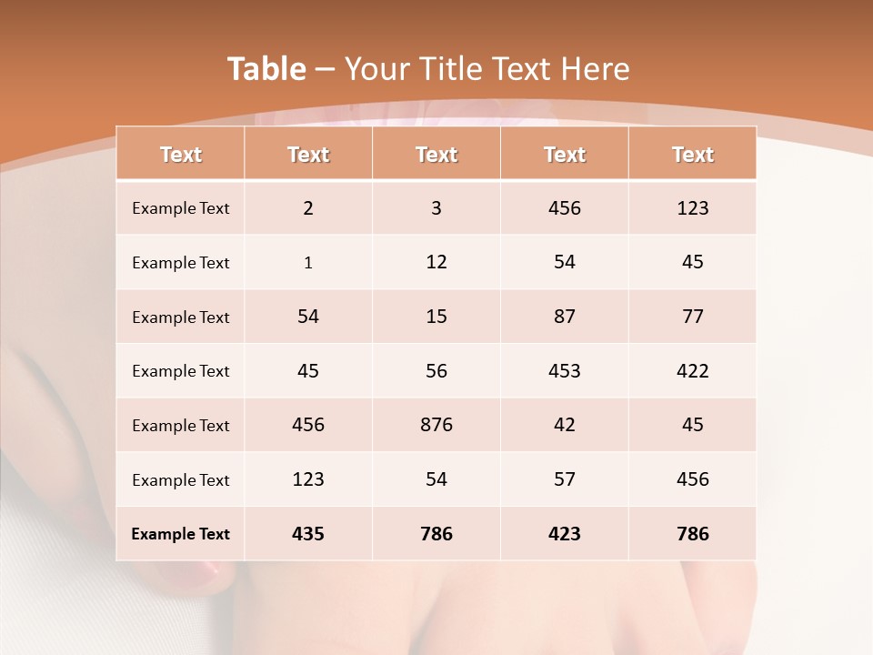 White Pedicure Health PowerPoint Template