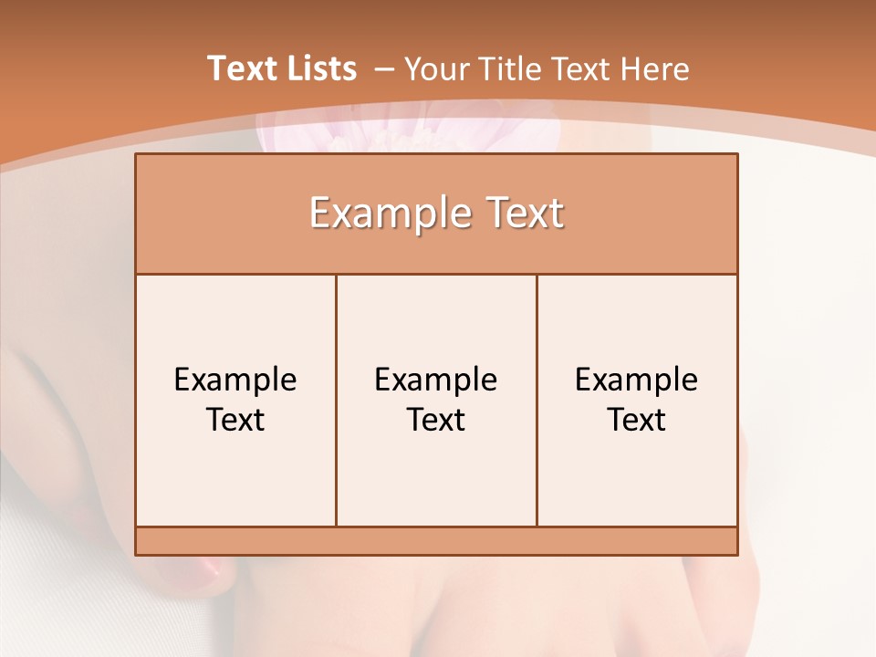White Pedicure Health PowerPoint Template