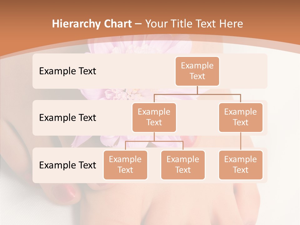 White Pedicure Health PowerPoint Template