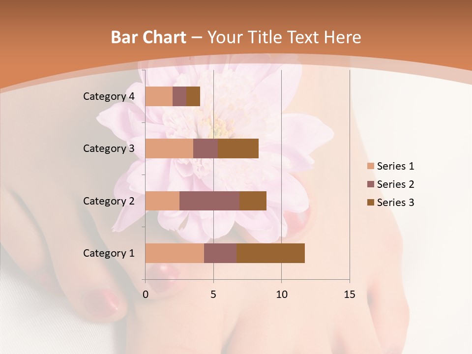 White Pedicure Health PowerPoint Template