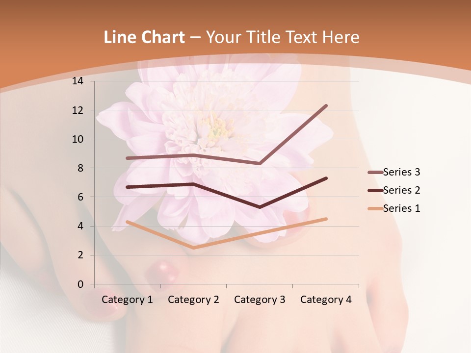 White Pedicure Health PowerPoint Template