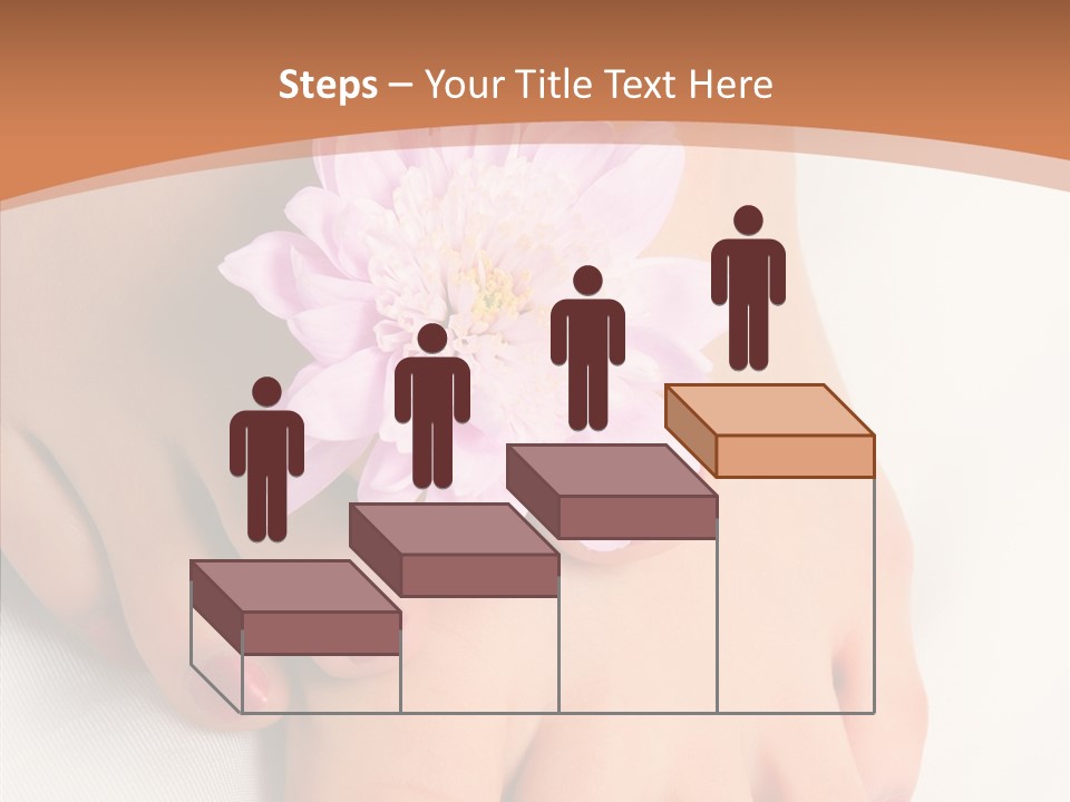 White Pedicure Health PowerPoint Template