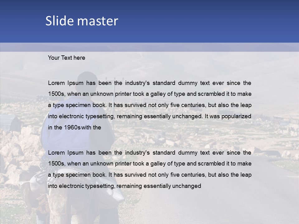 Travel Teenager Youth PowerPoint Template