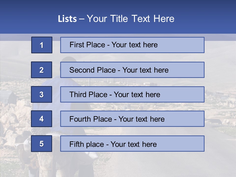 Travel Teenager Youth PowerPoint Template