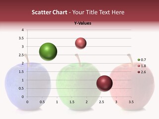 Apples Green Spectrum PowerPoint Template