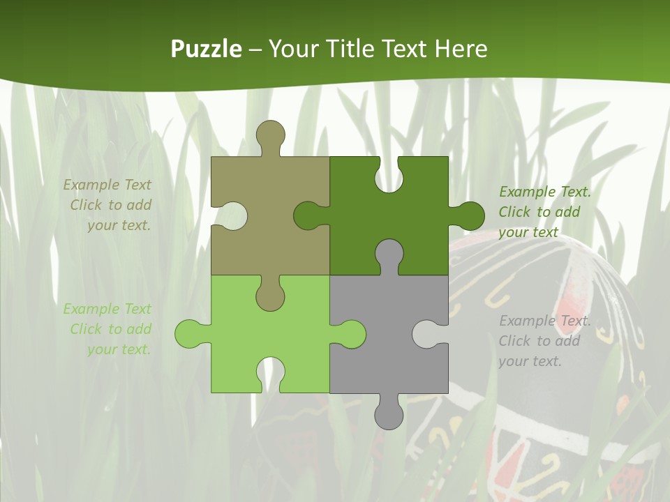 Ukrainian Slavic Straw PowerPoint Template