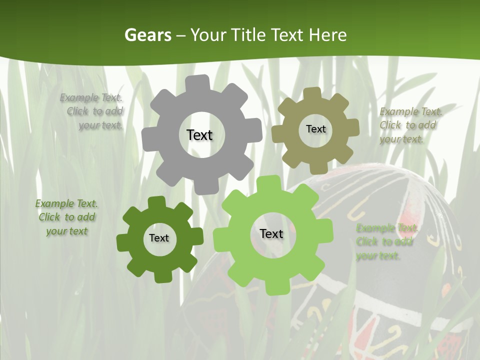 Ukrainian Slavic Straw PowerPoint Template