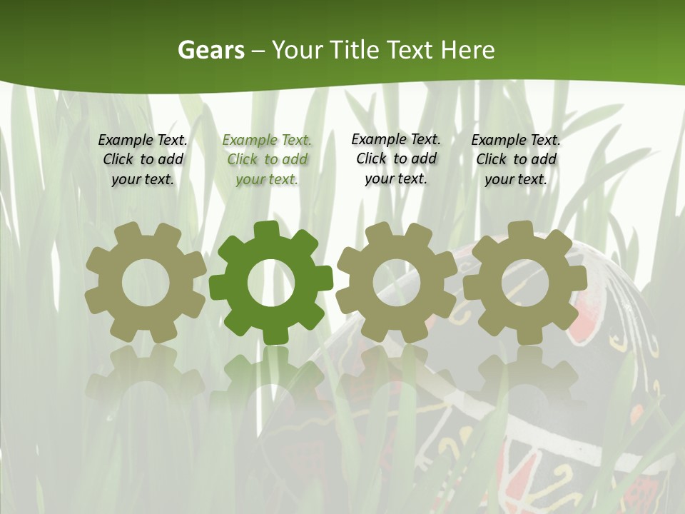 Ukrainian Slavic Straw PowerPoint Template