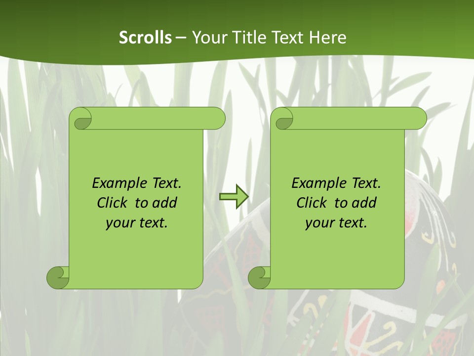 Ukrainian Slavic Straw PowerPoint Template
