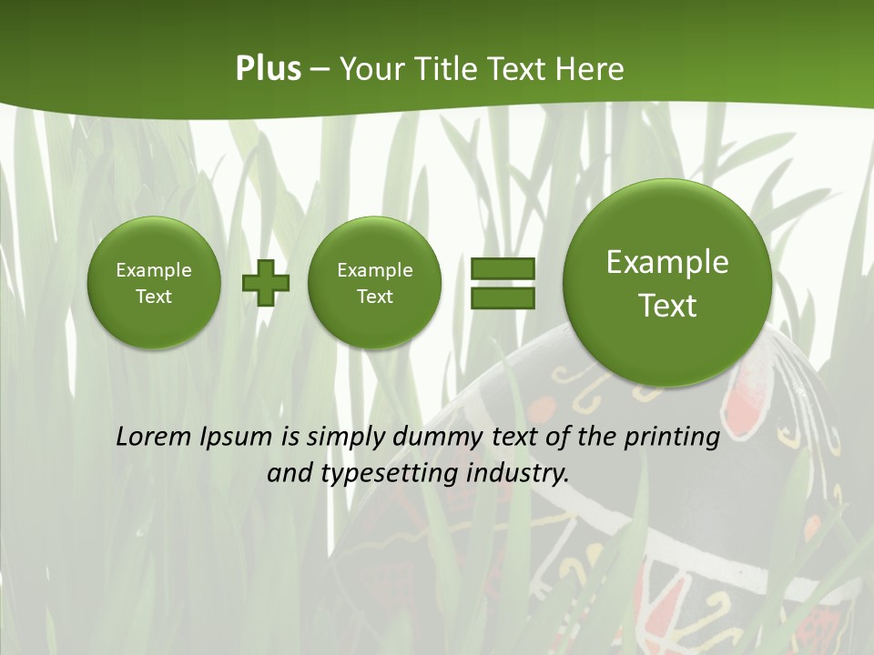 Ukrainian Slavic Straw PowerPoint Template