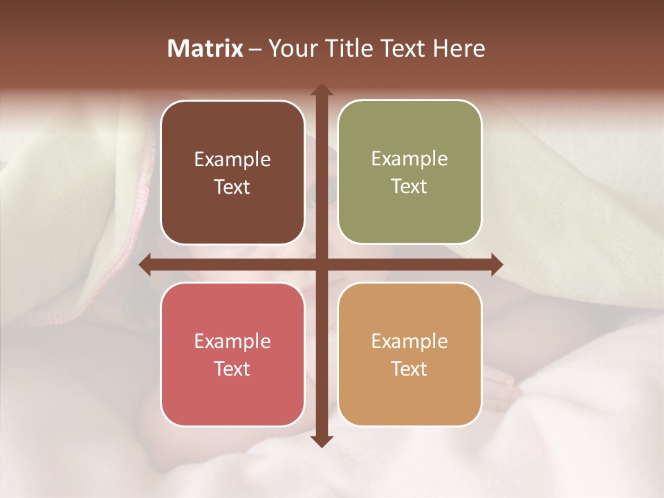 Beauty Model Child PowerPoint Template