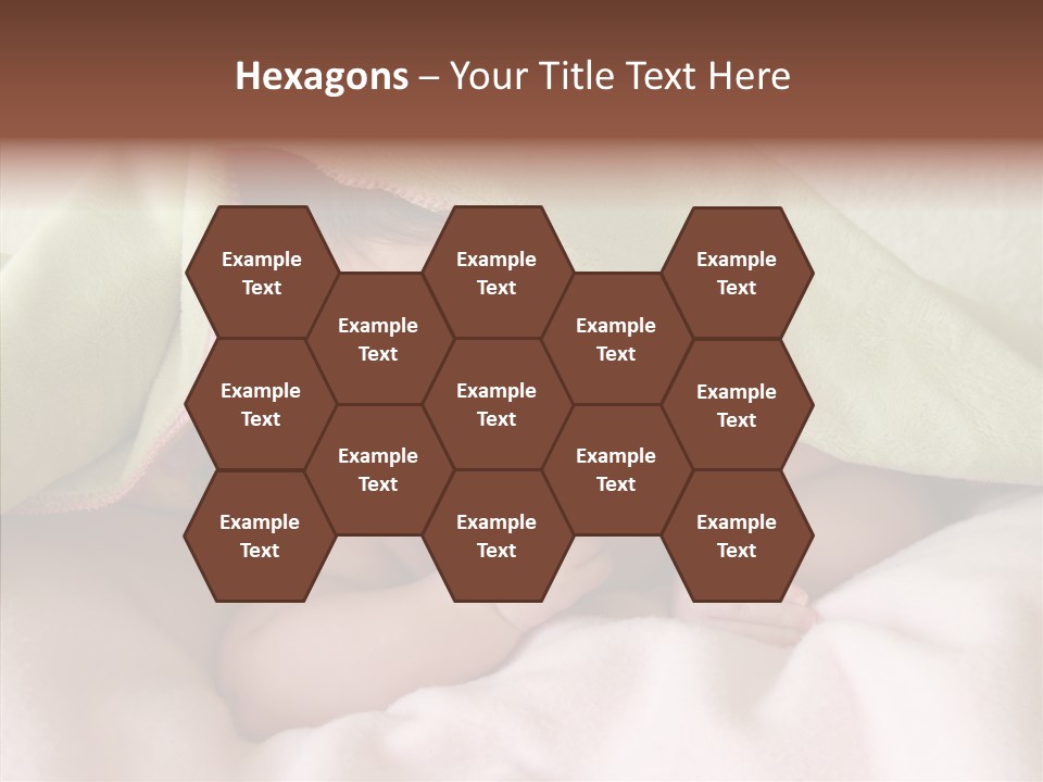 Beauty Model Child PowerPoint Template