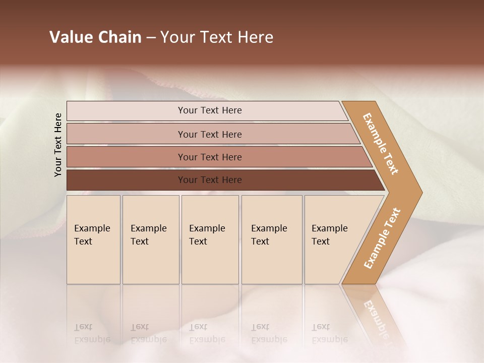 Beauty Model Child PowerPoint Template