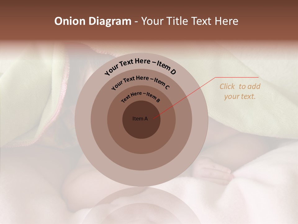 Beauty Model Child PowerPoint Template