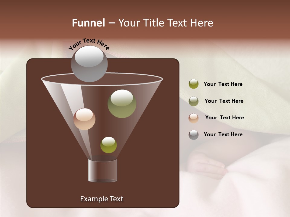 Beauty Model Child PowerPoint Template