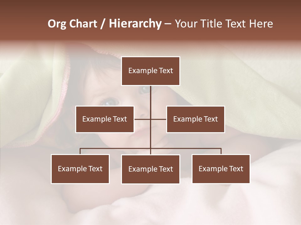 Beauty Model Child PowerPoint Template