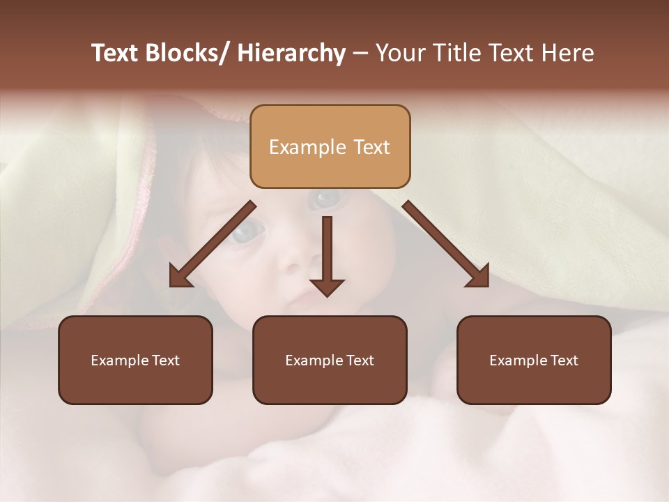 Beauty Model Child PowerPoint Template