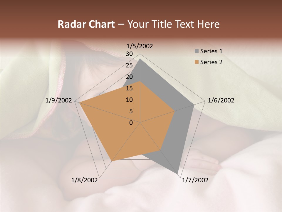 Beauty Model Child PowerPoint Template