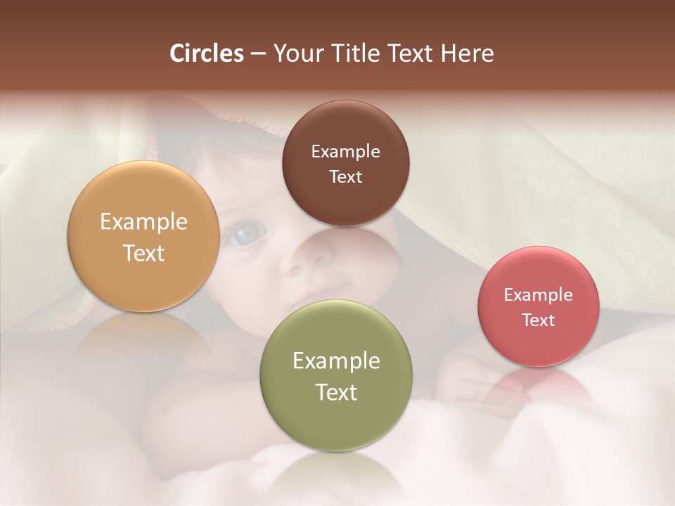 Beauty Model Child PowerPoint Template