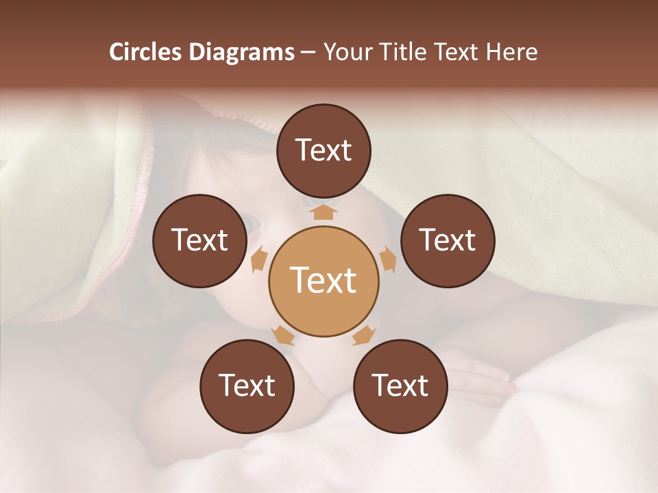 Beauty Model Child PowerPoint Template